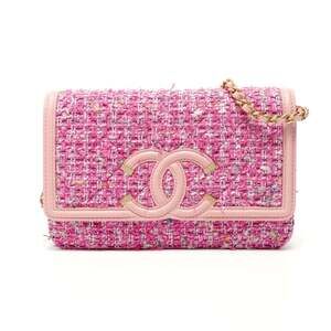 Chanel Pink Filigree Tweed
